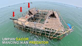 UMPAN GACOR‼️Mancing IKAN PREDATOR di Bagan Beting Semi Timur - VILLA 1 || Mancing Gaes