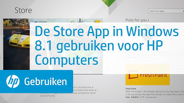 De Store App in Windows 8.1 gebruiken voor HP Computers
