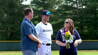 Varsity Baseball Senior Night 2026