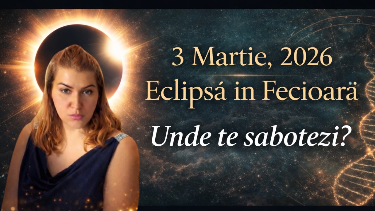 Eclipsa fara intoarcere: Devii responsabil de cine esti! 3 martie 2026 Previziuni toti ascendentii