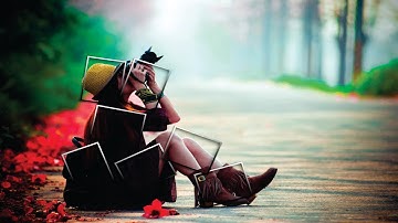 How To Vertical Panels collage | Photoshop Effects tutorial |Photo Effects |Design Knowledge Factory