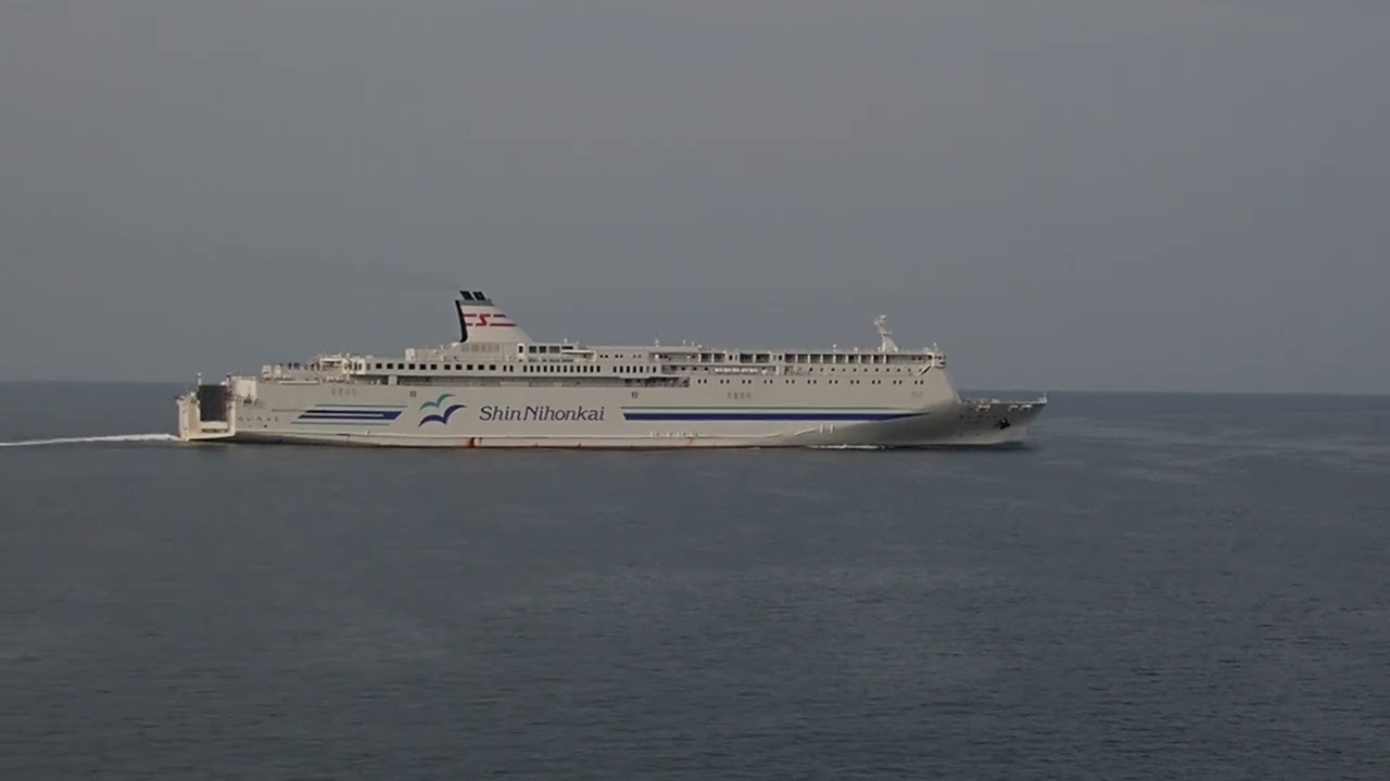 新日本海フェリー「ゆうかり」苫小牧東港→秋田港→新潟港