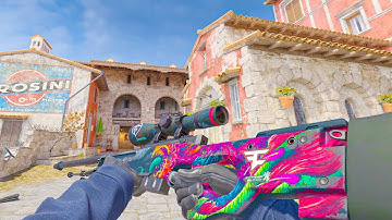 Inspecting AWP Hyper Beast in CS2 Ingame