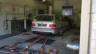 BMW E46 330d dyno test