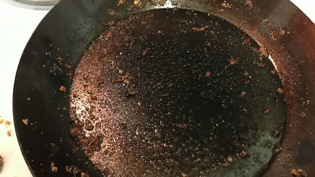 Heartbroken to find my 50+ hours of seasoning on my Misen carbon steel pan  rolled back to the start by my recent housesitters. I didn't think to lock  it up. Went through