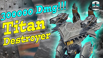 OMG One Klick 300000 Dmg Build - War Robots