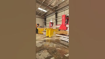 Hualong  block stone cutting machine multi blade granite cutting machine  #stonecuttingmachine