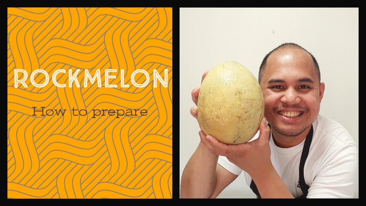 How to cut a ROCKMELON (CANTALOUPE) Back to Basics Ep5 YouTube
