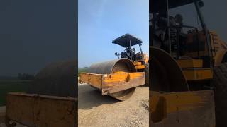 Roller Running ✅ #automobile #excavator #youtubeshorts #farming #grade #construction