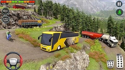 Mountain Climb Bus  Simulator 2023 -  Village Bus Driving Android Gameplay #busgame