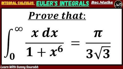 BETA AND GAMMA FUNCTIONS [INTEGRAL CALCULUS]