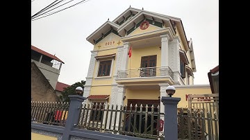 Mẫu Biệt Thự 2 Tầng Tân Cổ Điển Đẹp Tại Lương Tài Bắc Ninh Do KISATO Thiết Kế