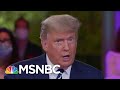 Trump Can't Say If He Tested Negative On Day Of Debate | Morning Joe | MSNBC