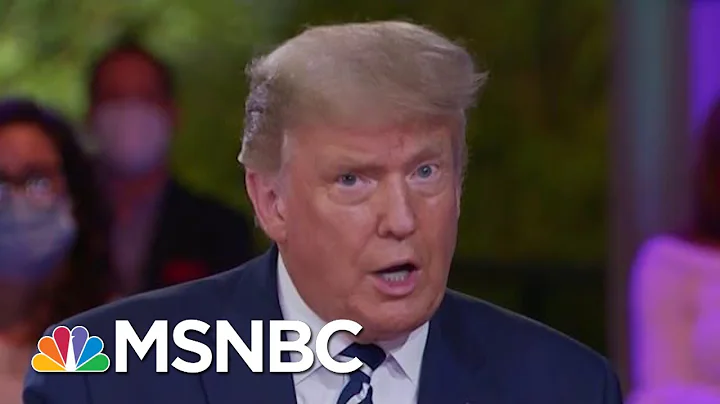 Trump Can't Say If He Tested Negative On Day Of Debate | Morning Joe | MSNBC