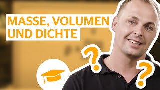 Einfach Erklärt Masse, Volumen Und Dichte Ausbildung Leicht Gemacht
