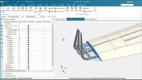 Interpart modeling streamlined to view and open source parts - NX 1980 Design