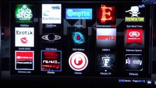 Kodi 15 2 demonstration on M10 "ANDROID FUTURE TV" screenshot 3