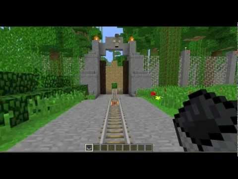 Jurassic Park - Minecraft Map Tour Part #1 [Download link 