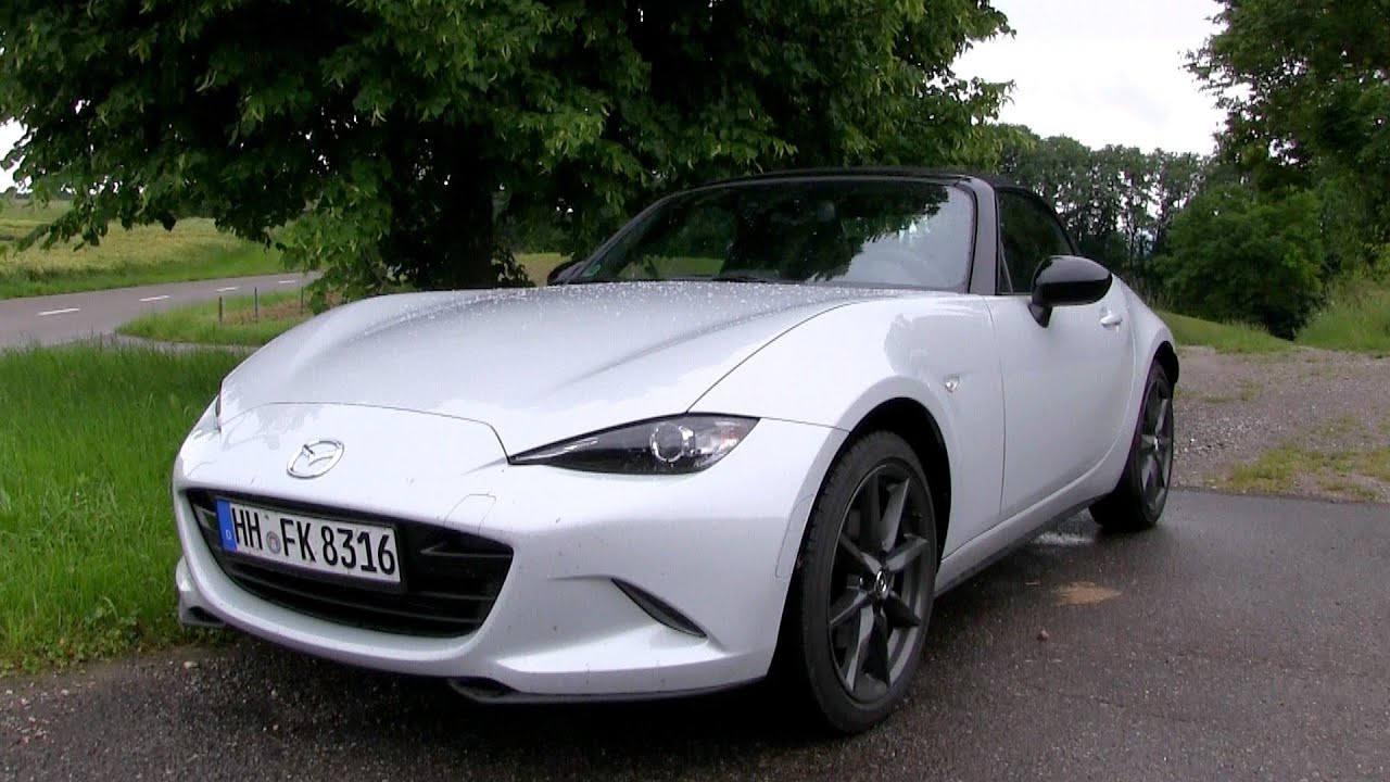 2016 Mazda MX-5 2.0 Skyactiv G-160 (160 HP) TEST DRIVE 