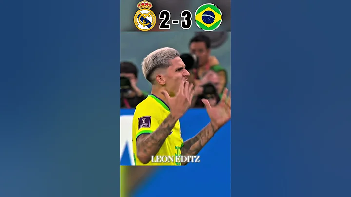 Real Madrid VS Brazil Imaginary Club World Cup Final Penalty Shootout | #neymar vs #bellingham