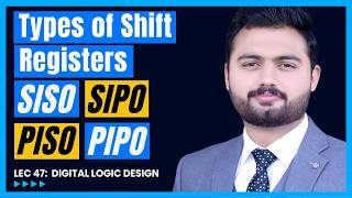 Types of Shift Registers | SISO SIPO PISO PIPO Explained
