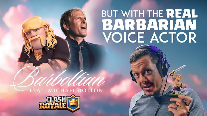 Barbarian's REAL VOICE in Barboltian feat. Michael Bolton: How Am I Supposed to Live Without You