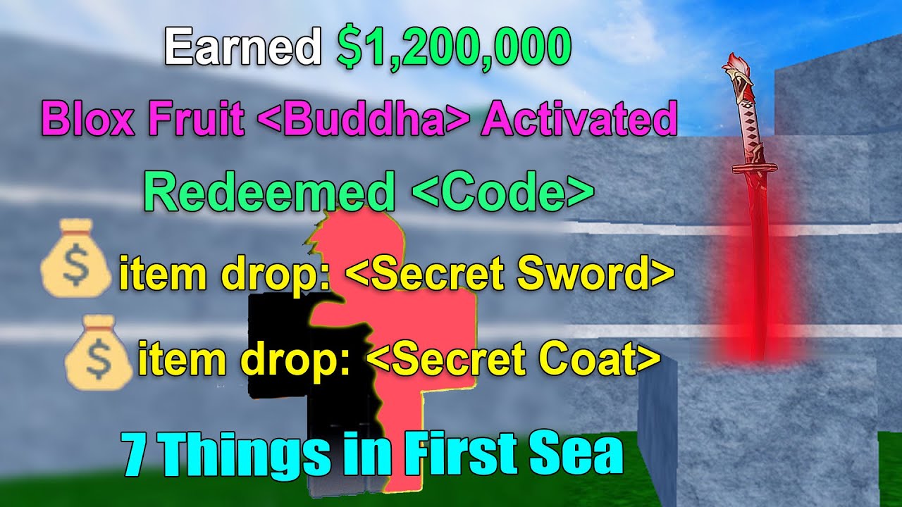 5 Secret Places In First Sea #bloxfruits #roblox