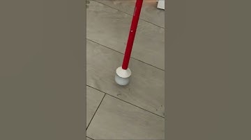 How a White Cane Gives Blind Man Confidence #shorts #disability #blind #confidence #routine