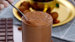 موس الشوكولاتة من اطيب وصفات الحلويات الباردة  😍👌
