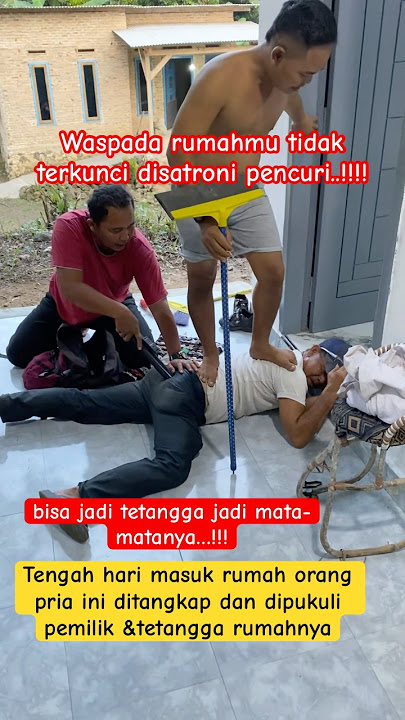 Beware of theft entering your house during the day #bangrenggochannel