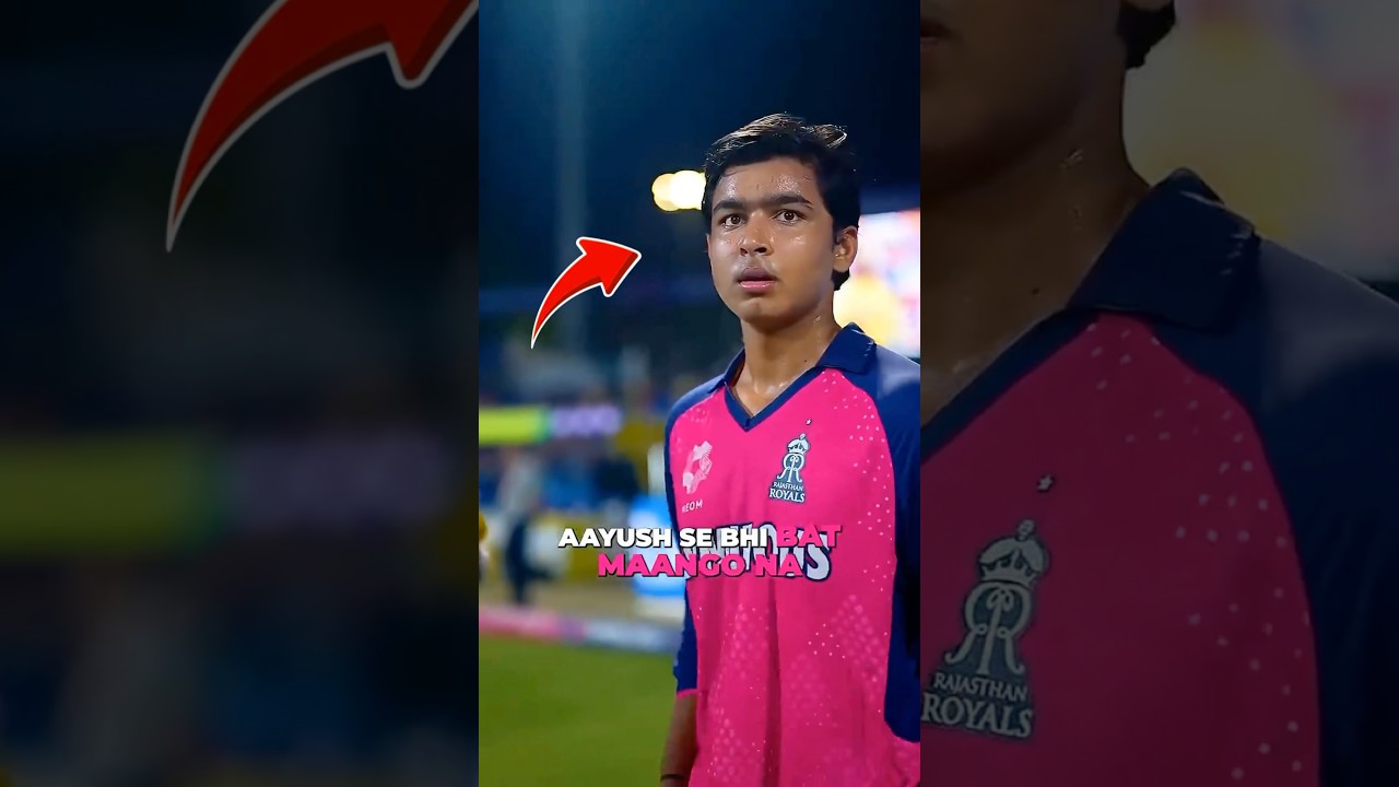 वैभव सूर्यवंशी को कभी हलके में मत लेना ।🤯#ipl2026