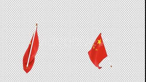 Flag Transition - China | Motion Graphics - Envato elements