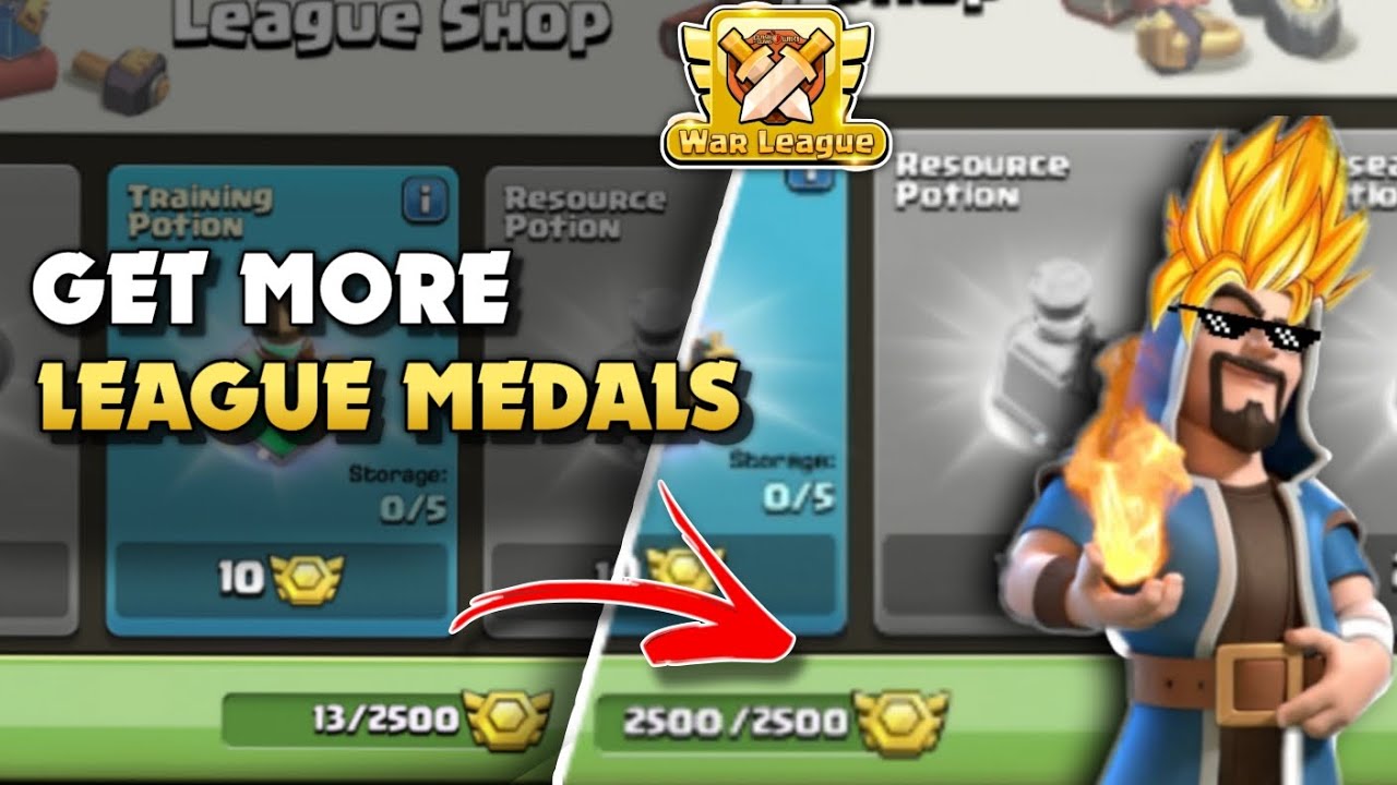 How to get "League Medals" Clash of Clans 2023 YouTube