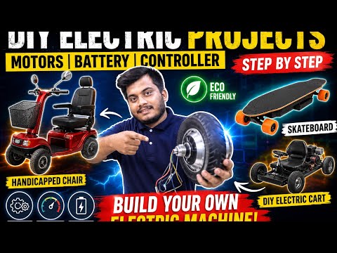 Diy Electric Project Motors | Handicapped Chair , Skateboard Etc