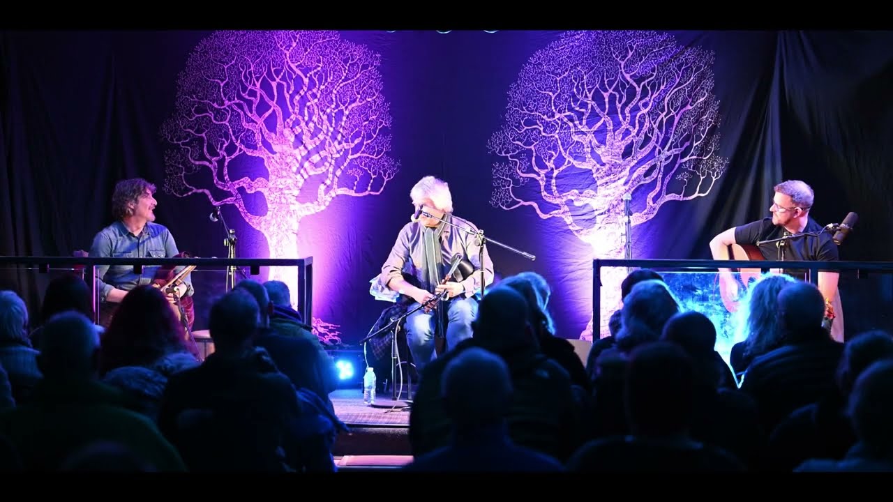 JOHN McSHERRY TRIO, 'live' at "Folk at the Meadows", Belper