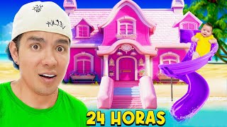 Siendo PAPÁ SOLTERO de NASYA y SPAY por 24 HORAS en la PLAYA 😰🌊 | Mau Mcmahon