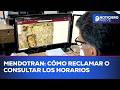 MendoTran: cómo reclamar qué no paró el colectivo o consultar los horarios