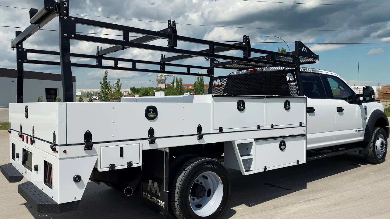 Ford F-550 Work Truck 12-Foot Milron Contractor Body Prototype