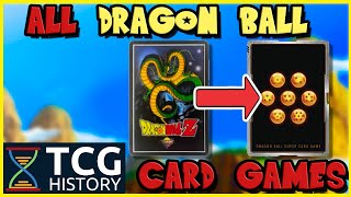 Dragon Ball Card Game History, SO MANY GAMES - TCG History