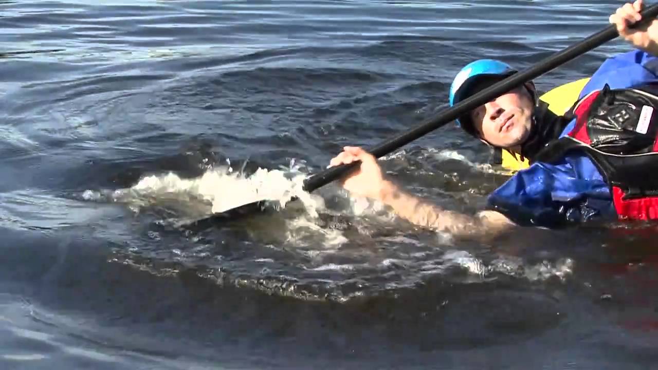 The Sculling Brace for Whitewater Kayakers