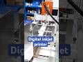 Digital inkjet printer - plateless, customizable, precise