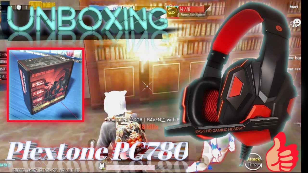 Unboxing....new headset🤩🤩 PLEXTONE PC780 DOUBLE BASS HD GAMING YouTube