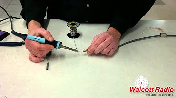 How to Install a PL-259 Coax Connection