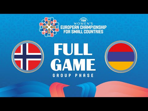 NOR v ARM | Full Basketball Game | FIBA Women's European Championship for Small Countries 2024