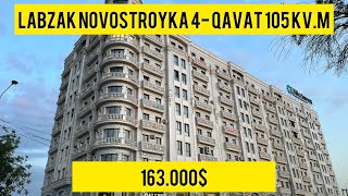 Labzak #novostroyka 3 xona 105 kv.m 163.000$ ☎️97-733-80-73 #uylar #arzonuylar #kvartira #uy #arzon