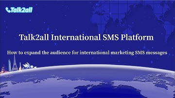 Talk2all teaches you how to expand the audience of international marketing text messages