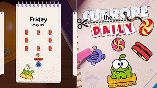 Cut the Rope Daily May 29 2026 Walkthrough 10 Stars screenshot 4