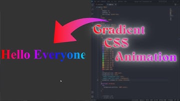 ASMR Programming - Сreating an animated gradient for text (no camera) #asmr #coding #animation