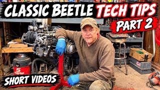 CLASSIC  BEETLE TECH TIPS PART 2 - VW BEETLE DIY RESTORATION VIDEOS #sladesbeetle #vwbeetle