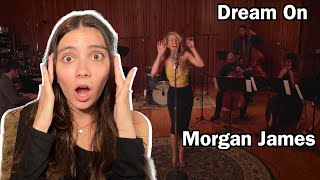 Singer Reacts to Morgan James + Postmodern Jukebox  Dream On (Aerosmith Cover)